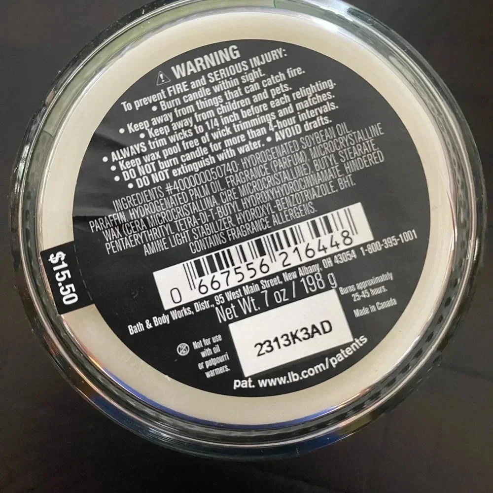 Bath and body works stress relief candle - Picture 2 of 2